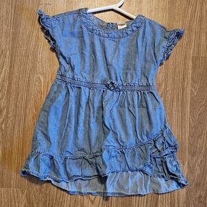 OshKosh B'gosh Blue Ruffle Dress